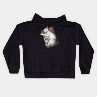 Cat in a Box Kids Hoodie